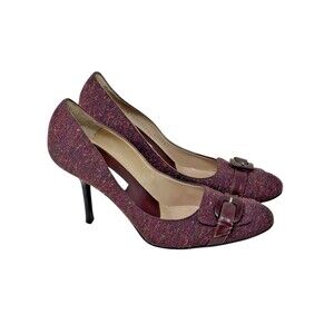 Pollini Tint  Tassel Heels  EUC made in italy